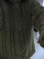 Sirdar Cardigan 8336 in Donegal Tweed