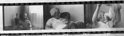 Dad and Michael, from a contact sheet