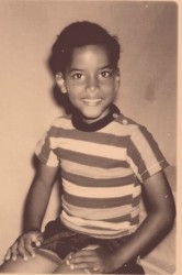 Frank as a child