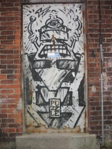 Graffiti Zoom Door