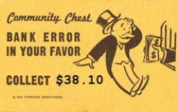 Bank error in your favor