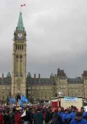 The Peace Tower and Beaver Tails