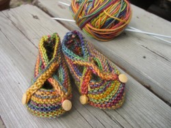 Saartje's baby booties