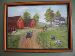 Mennonite painting by J. Martin