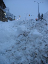 Carling Avenue sidewalk