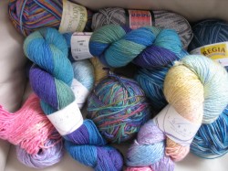 Lorna's Laces, Cherry Hill, and assorted sock yarns