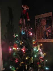 My tree with the Rogue Elf on top