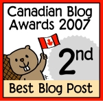 CBA07 - Second Best Blog Post