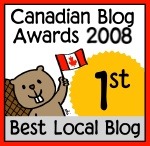 Canadian Blog Award: Best Local Blog