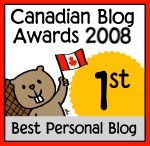 Canadian Blog Awards 2008: Best Personal Blog